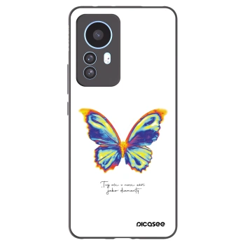 Picasee husă neagră din silicon pentru Xiaomi 12T Pro - Diamanty White