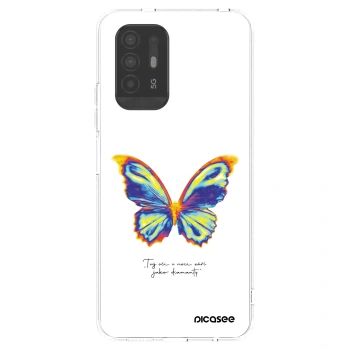 Picasee husă transparentă din silicon pentru OPPO A94 5G - Diamanty White