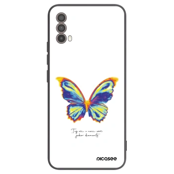 Husă pentru Motorola Moto E40 - Diamanty White