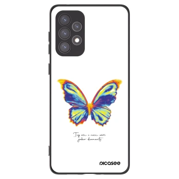 Picasee husă neagră din silicon pentru Samsung Galaxy A73 5G - Diamanty White