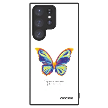 Picasee ULTIMATE CASE pentru Samsung Galaxy S23 Ultra 5G - Diamanty White