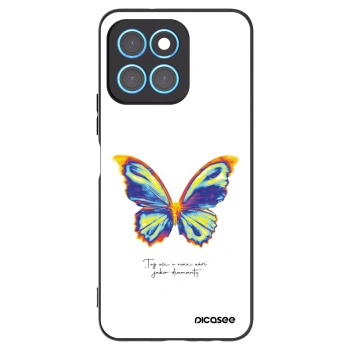 Picasee husă neagră din silicon pentru Honor X6 - Diamanty White