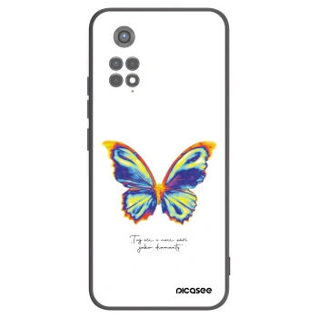 Picasee husă neagră din silicon pentru Xiaomi Redmi Note 11S 5G - Diamanty White