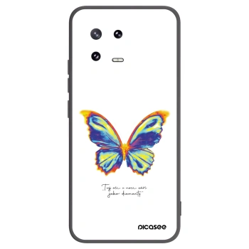 Picasee husă neagră din silicon pentru Xiaomi 13 Pro - Diamanty White