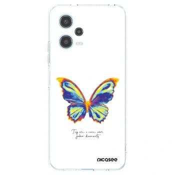 Picasee husă transparentă din silicon pentru Xiaomi Redmi Note 12 5G - Diamanty White