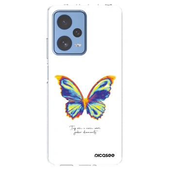 Picasee husă transparentă din silicon pentru Xiaomi Redmi Note 12 Pro 5G - Diamanty White