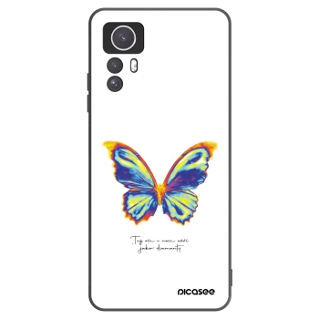 Picasee husă neagră din silicon pentru Xiaomi Redmi Note 12S - Diamanty White