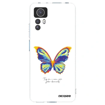 Picasee husă transparentă din silicon pentru Xiaomi Redmi Note 12S - Diamanty White