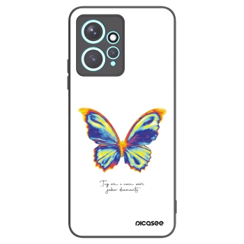 Picasee husă neagră din silicon pentru Xiaomi Redmi Note 12 4G - Diamanty White