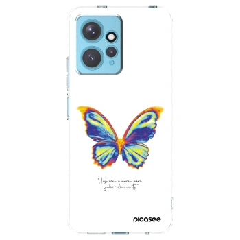 Picasee husă transparentă din silicon pentru Xiaomi Redmi Note 12 4G - Diamanty White
