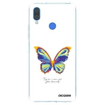 Picasee husă transparentă din silicon pentru Huawei Nova 3i - Diamanty White