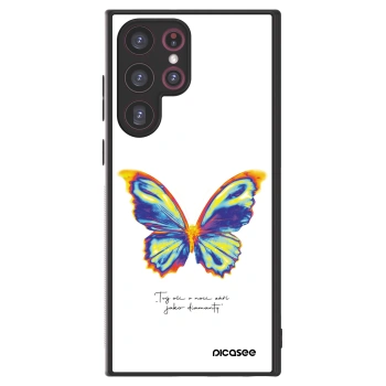 Picasee ULTIMATE CASE PowerShare pentru Samsung Galaxy S22 Ultra 5G - Diamanty White