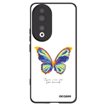 Picasee husă neagră din silicon pentru Honor 90 5G - Diamanty White