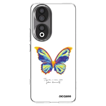 Picasee husă transparentă din silicon pentru Honor 90 5G - Diamanty White