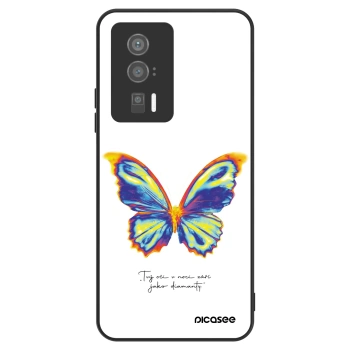 Husă pentru Xiaomi Poco F5 Pro 5G - Diamanty White