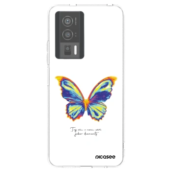Picasee husă transparentă din silicon pentru Xiaomi Poco F5 Pro 5G - Diamanty White