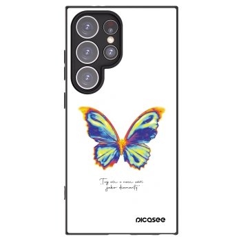 Picasee husă neagră din silicon pentru Samsung Galaxy S24 Ultra S928B 5G - Diamanty White