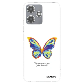 Picasee husă transparentă din silicon pentru Xiaomi Redmi 12 5G - Diamanty White