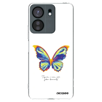 Picasee husă transparentă din silicon pentru Xiaomi Redmi 13C 4G - Diamanty White