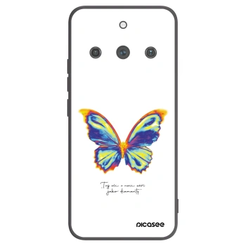 Picasee husă neagră din silicon pentru Realme 11 Pro+ - Diamanty White