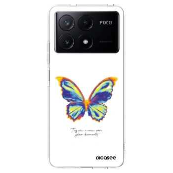Picasee husă transparentă din silicon pentru Xiaomi Poco X6 Pro - Diamanty White
