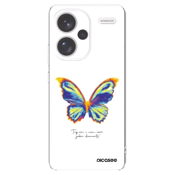 Picasee husă transparentă din silicon pentru Xiaomi Redmi Note 13 Pro+ 5G - Diamanty White