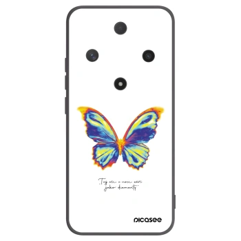 Picasee husă neagră din silicon pentru Honor Magic6 Lite 5G - Diamanty White