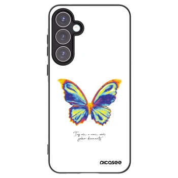 Picasee husă neagră din silicon pentru Samsung Galaxy A55 5G A556B - Diamanty White