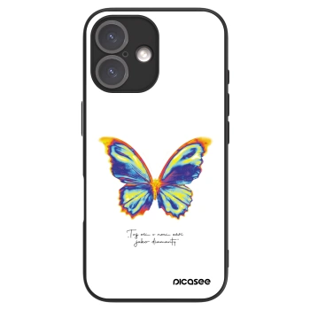 Picasee ULTIMATE CASE pentru Apple iPhone 16 - Diamanty White