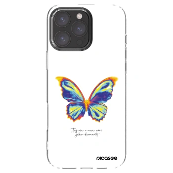 Picasee husă transparentă din silicon pentru Apple iPhone 16 Pro Max - Diamanty White