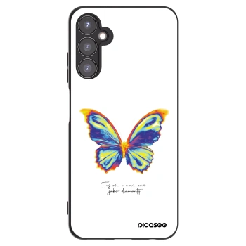 Picasee husă neagră din silicon pentru Samsung Galaxy A05s A057G - Diamanty White