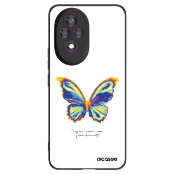 Picasee husă neagră din silicon pentru Honor 200 Pro 5G - Diamanty White