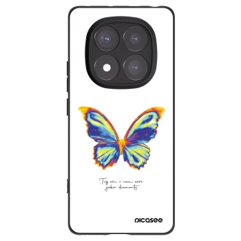 Picasee husă neagră din silicon pentru Xiaomi Redmi Note 14 Pro 5G - Diamanty White
