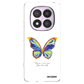 Picasee husă transparentă din silicon pentru Xiaomi Redmi Note 14 Pro 5G - Diamanty White