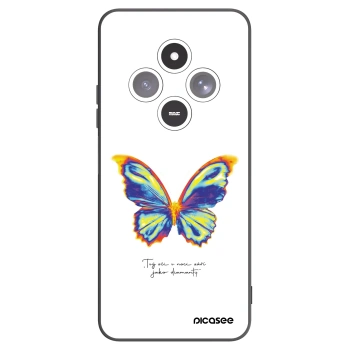 Picasee husă neagră din silicon pentru Xiaomi Redmi 14C - Diamanty White
