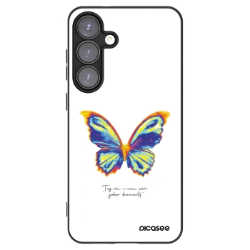 Picasee husă neagră din silicon pentru Samsung Galaxy S25+ 5G - Diamanty White