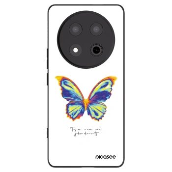 Picasee husă neagră din silicon pentru Honor Magic7 Lite 5G - Diamanty White