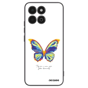 Picasee husă neagră din silicon pentru Honor 200 Smart 5G - Diamanty White