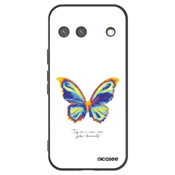 Picasee husă neagră din silicon pentru Google Pixel 9 - Diamanty White