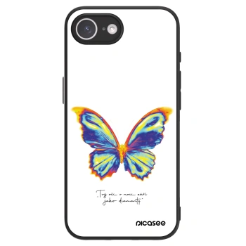Picasee ULTIMATE CASE MagSafe pentru Apple iPhone 16e - Diamanty White