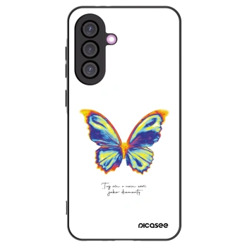 Picasee husă neagră din silicon pentru Samsung Galaxy A56 5G A566B - Diamanty White