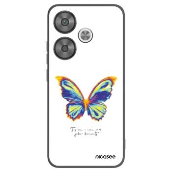 Picasee husă neagră din silicon pentru Xiaomi Poco F6 - Diamanty White