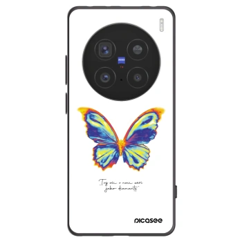Picasee husă neagră din silicon pentru Vivo X200 Pro - Diamanty White