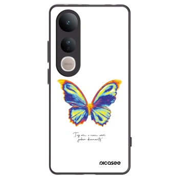 Picasee husă neagră din silicon pentru Vivo V50 Lite 5G - Diamanty White