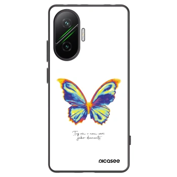 Picasee husă neagră din silicon pentru Xiaomi Poco F7 5G - Diamanty White