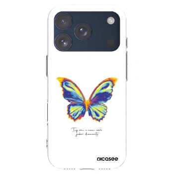 Picasee husă transparentă din silicon pentru Apple iPhone 17 Pro - Diamanty White