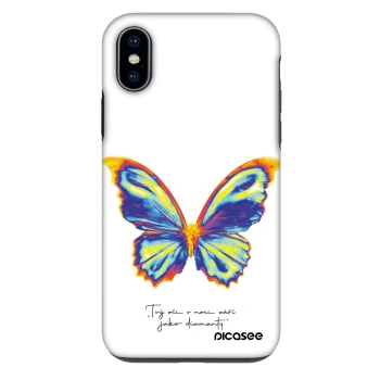 Husă pentru Apple iPhone X/XS - Diamanty White