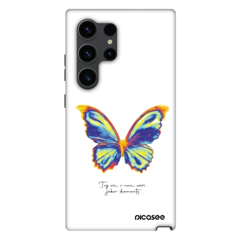 Picasee Fashion Case PowerShare pro Samsung Galaxy S24 Ultra S928B 5G - Diamanty White
