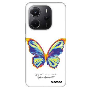 Husă pentru Xiaomi Redmi Note 14 4G - Diamanty White