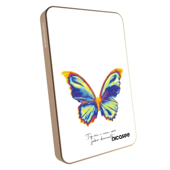 Powerbank cu MagSafe 5 000 mAh cu design propriu De aur - Diamanty White